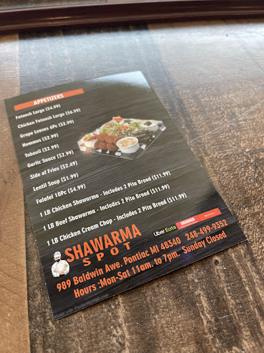 Photo of Shawarma Spot - 989 Baldwin Ave, Pontiac, MI 48340, USA